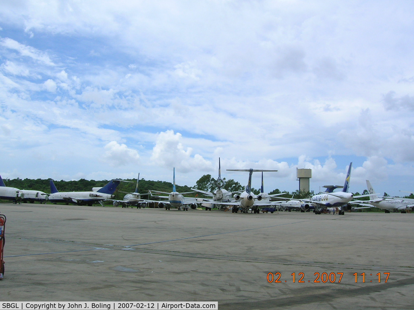 Galeão Airport, Antônio Carlos Jobim International Airport Brazil (SBGL) - Sad sight - former Varig aircraft parked at Rio