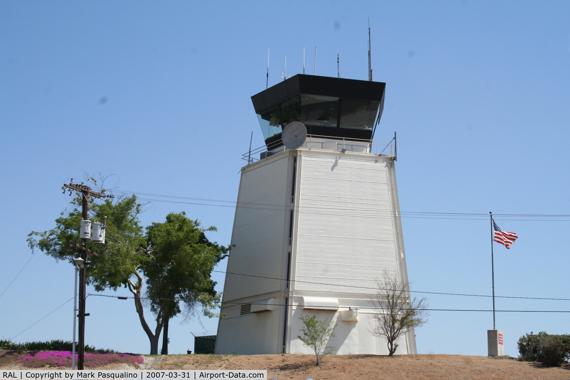 Riverside Municipal Airport (RAL) - Control Tower