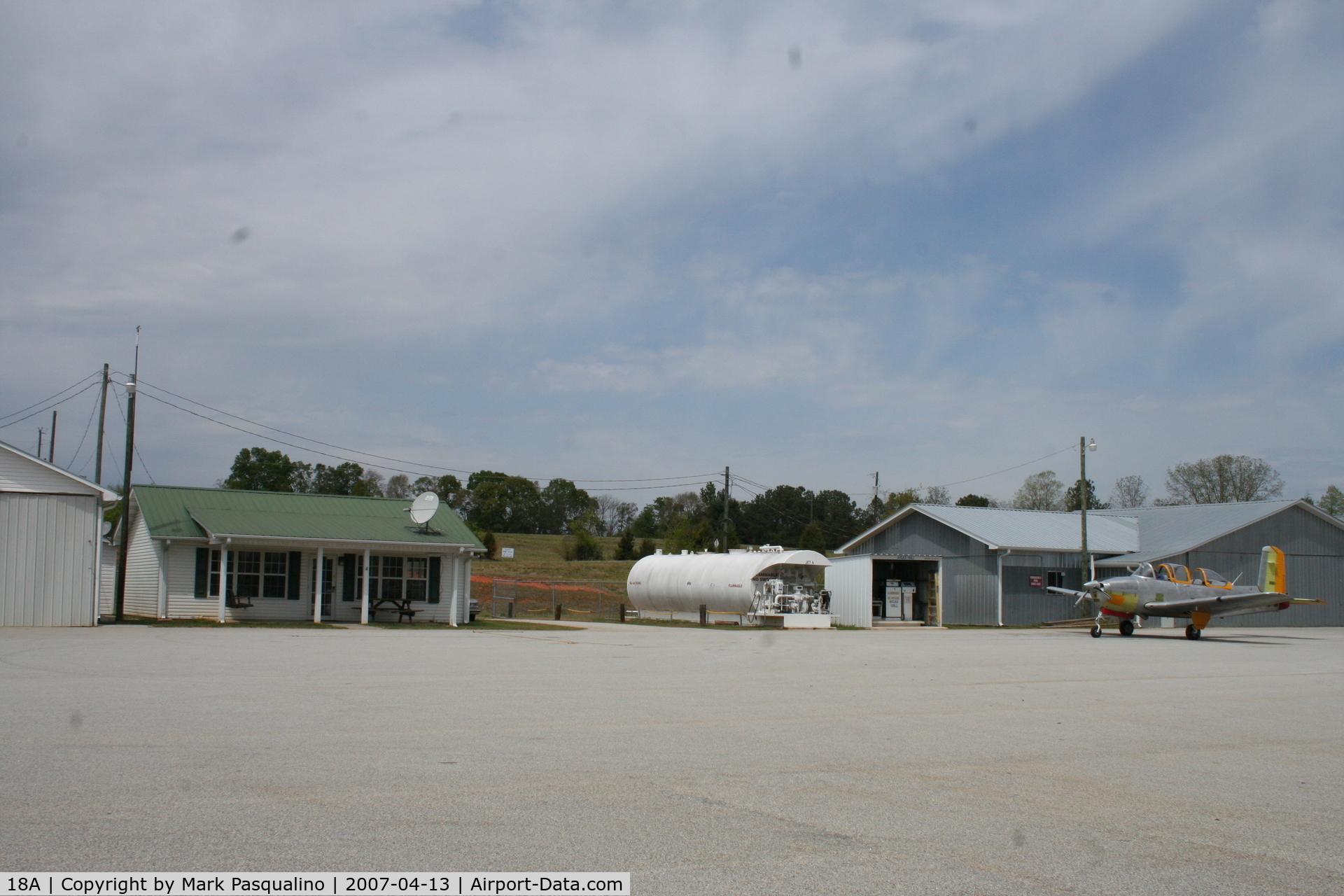 Franklin County Airport (18A) - Main Ramp