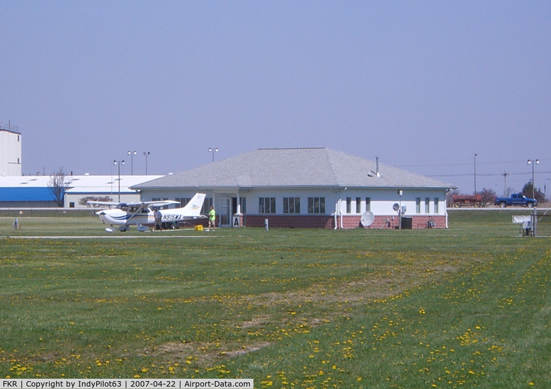 Frankfort Municipal Airport (FKR) - Tarmac