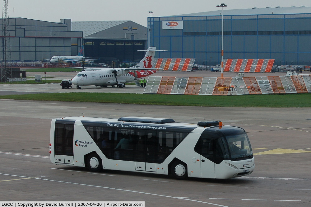 Manchester Airport, Manchester, England United Kingdom (EGCC) - Manchester Airport Bus