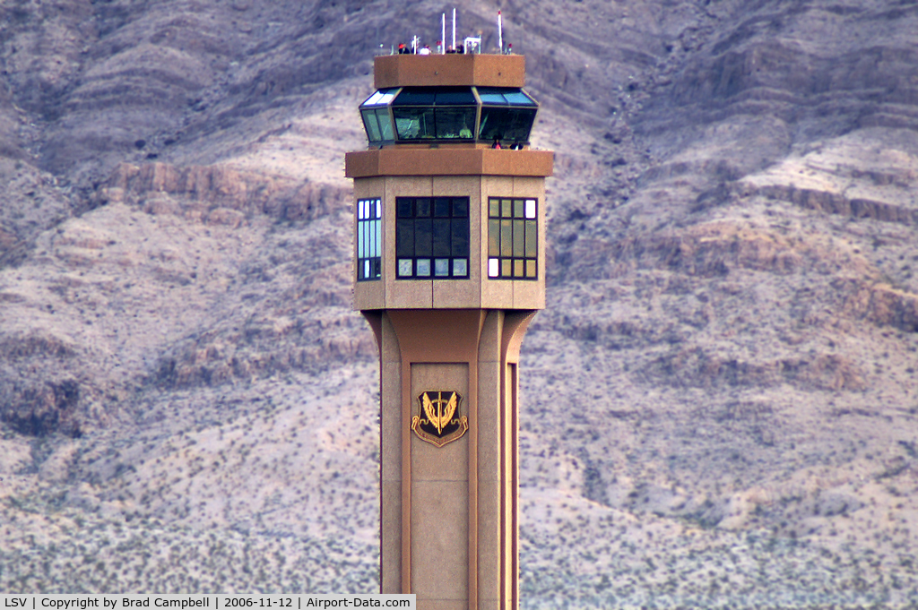 Nellis Afb Airport (LSV) - ATCT at Nellis Air Force Base