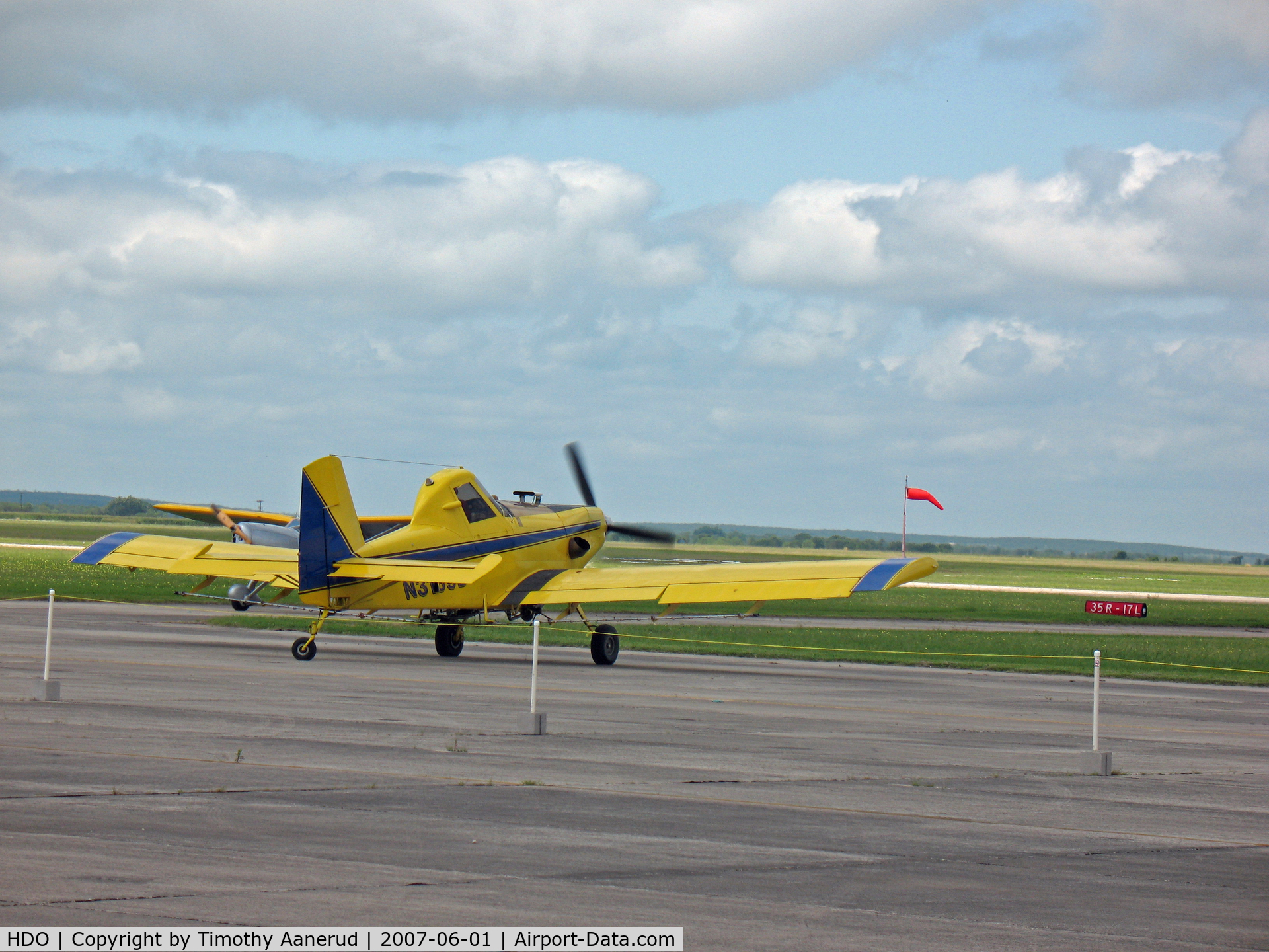 South Texas Regional At Hondo Airport (HDO) - The EAA Texas Fly-In, Ag spray plane departing