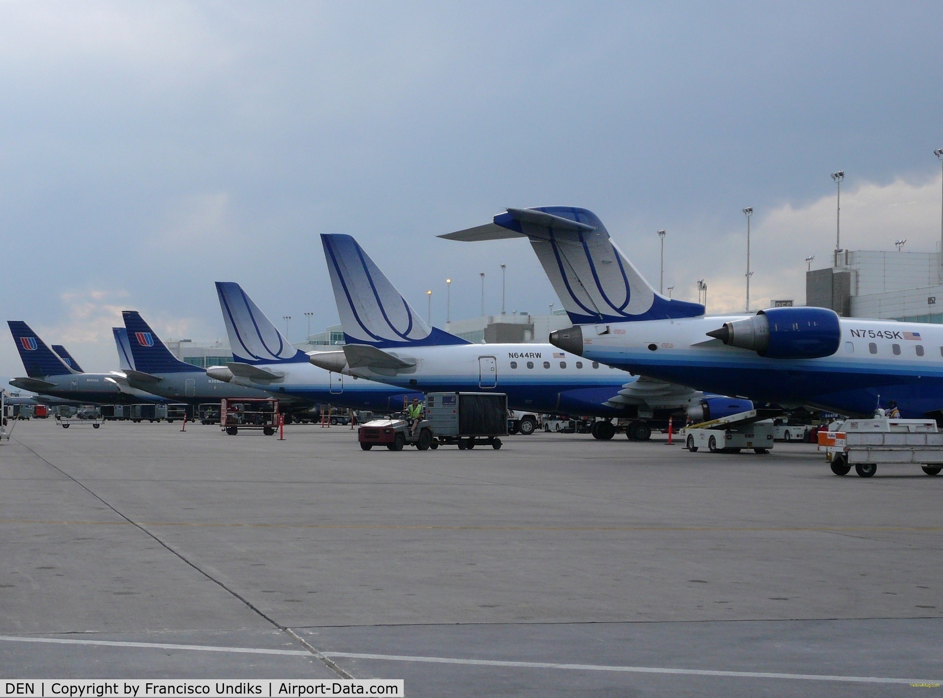 Denver International Airport (DEN) - UAX and UAL.