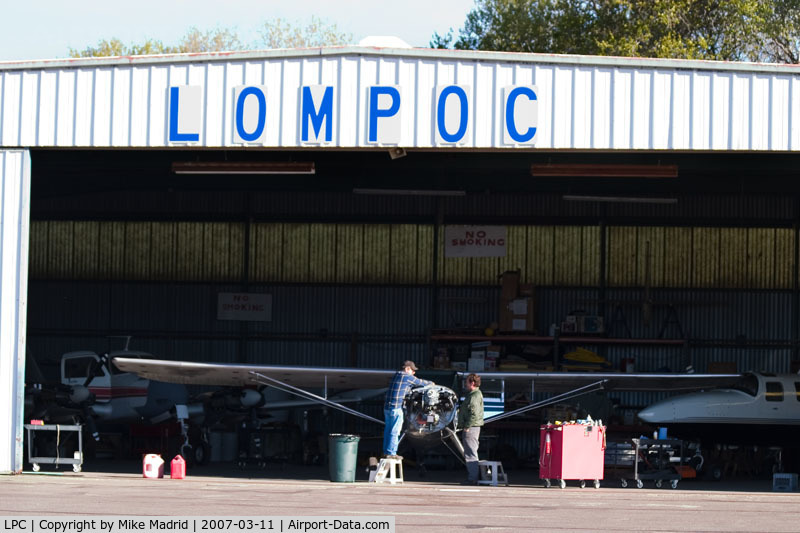 Lompoc Airport (LPC) - FBO Hangar