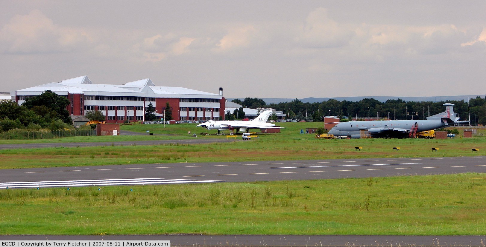 Woodford Aerodrome Airport, Stockport, England United Kingdom (EGCD) - Woodford Airfield , Manchester UK  ( former Bae146s and ATP production site)