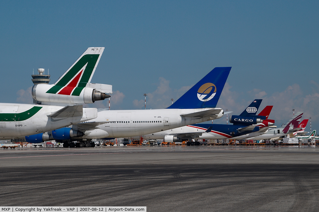 Malpensa International Airport, Milan Italy (MXP) - Cargo ramp