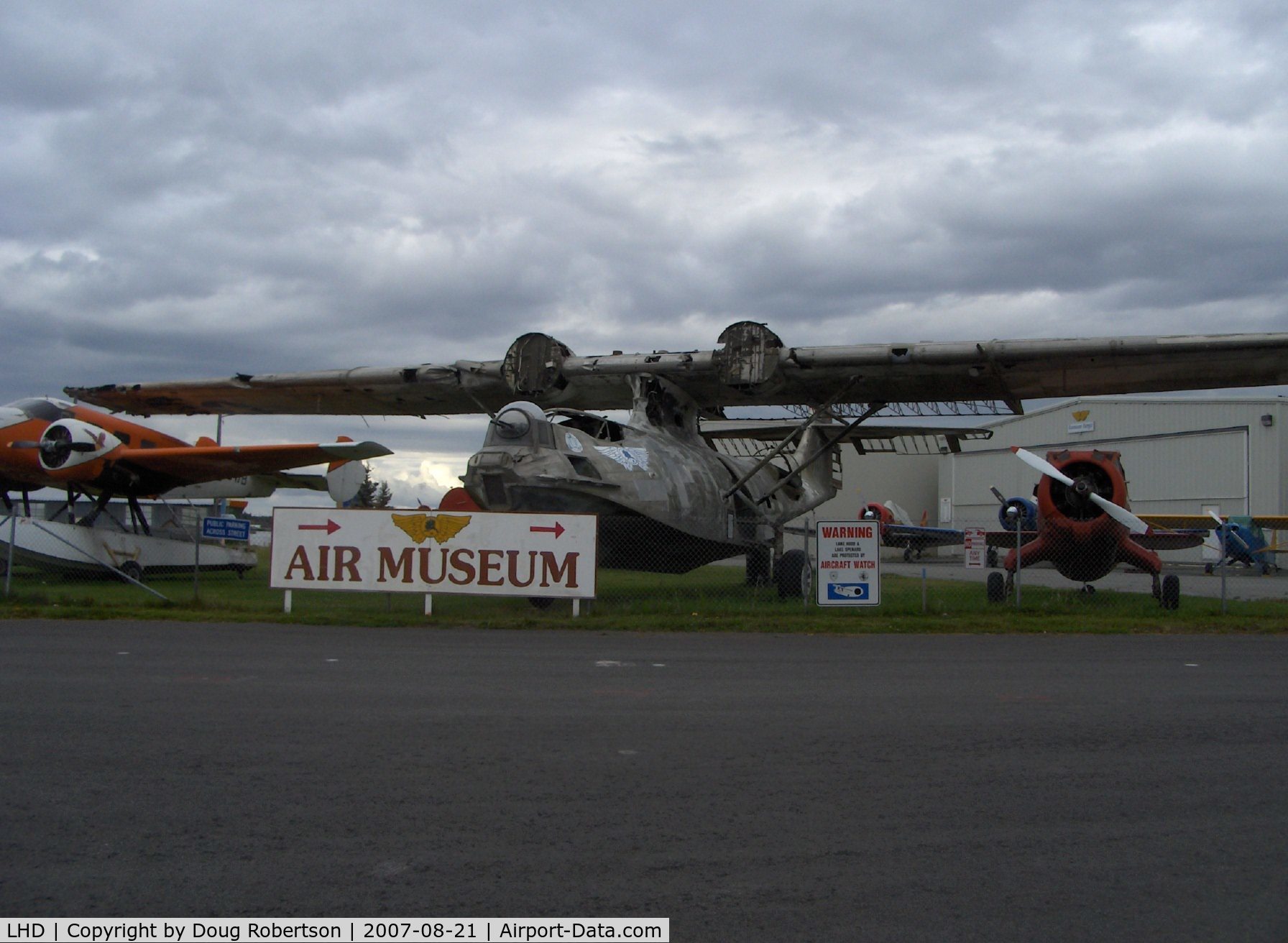 Lake Hood Seaplane Base (LHD) - Alaska Aviation Heritage Museum, fascinating exhibits indoors and out.