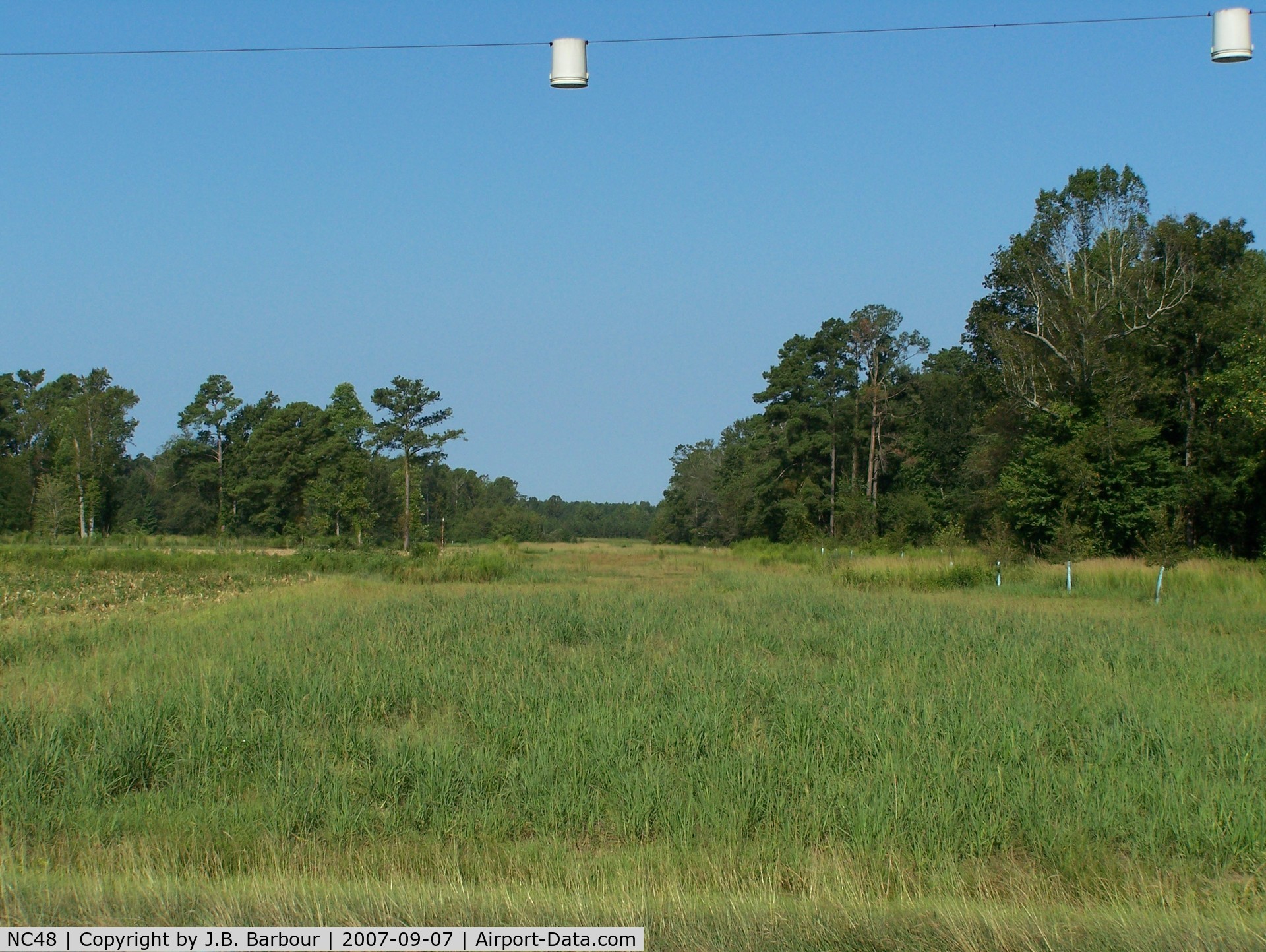 Safe Field Airport (NC48) - This location appeared to be overgrown with weeds and unuseable for some time