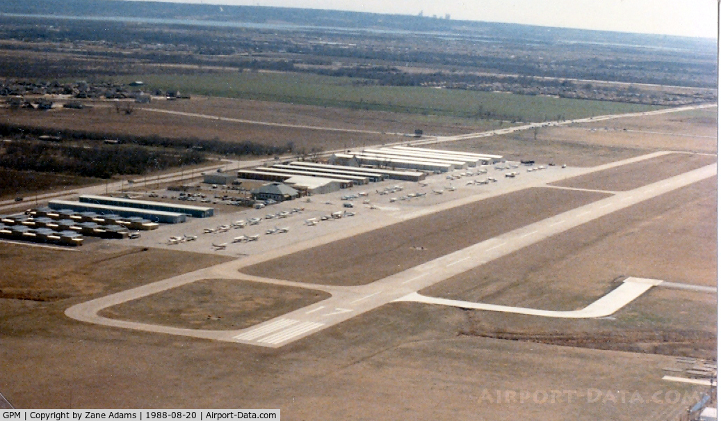 Grand Prairie Municipal Airport (GPM) - On crosswind at Grand Prairie Muni