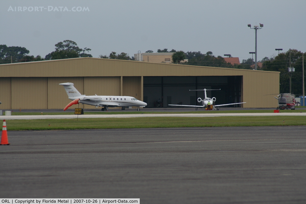 Executive Airport (ORL) - View of some hangars