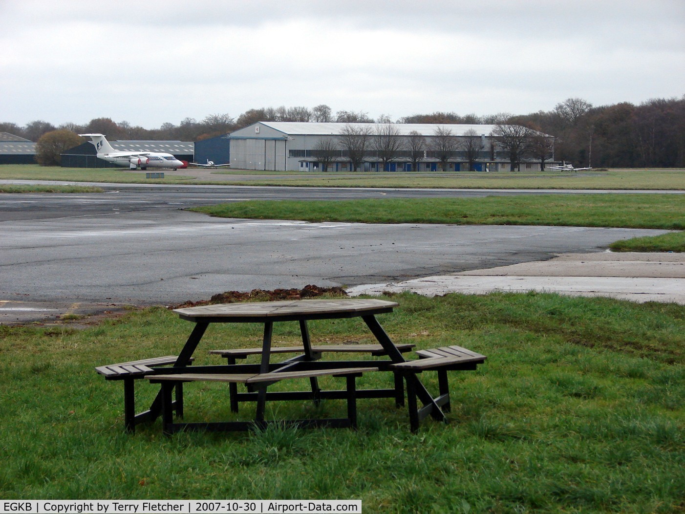 London Biggin Hill Airport, London, England United Kingdom (EGKB) - Opposite side to the Executive Terminal