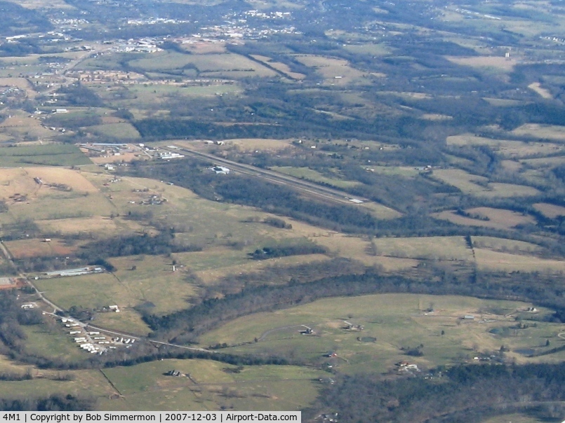 Carroll County Airport (4M1) - Westbound from 4500'