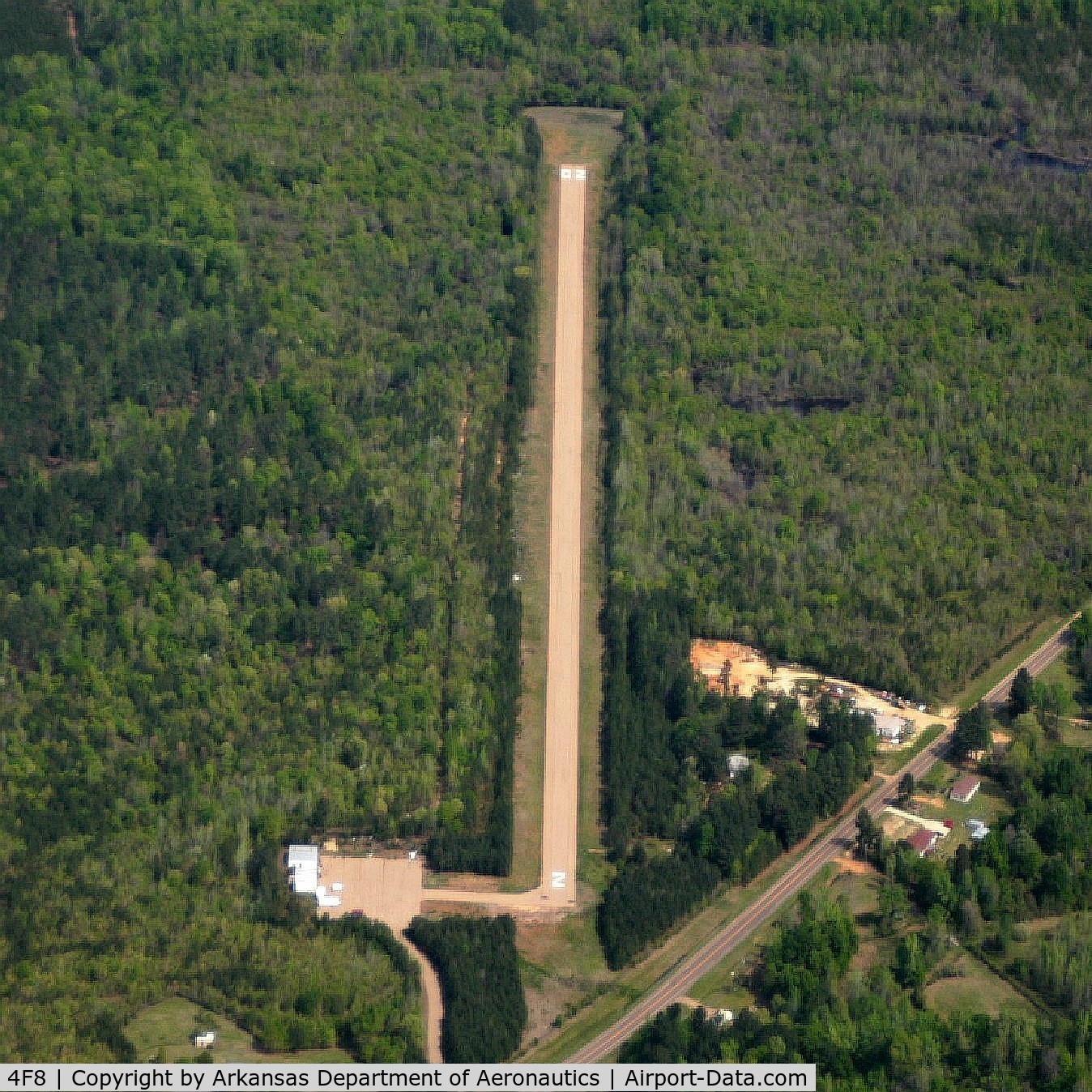 Wilson Airport (4F8) - Aerial Photo