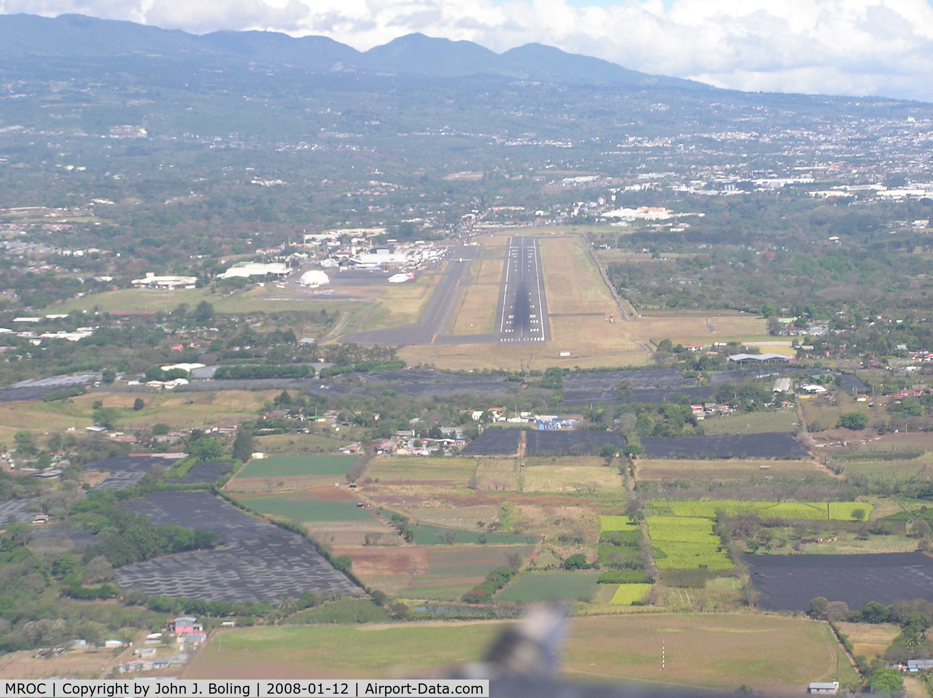 Juan Santamaría International Airport, San José Costa Rica (MROC) - Runway 07 at San Jose, Costa, Rica