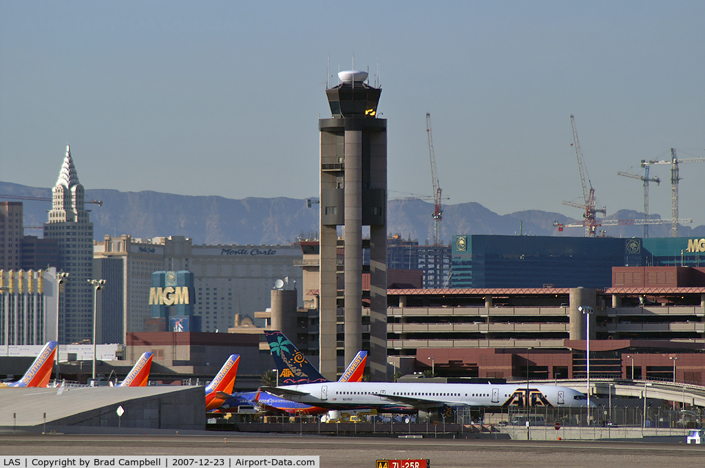 Mc Carran International Airport (LAS) - Old ATCT at McCarran - but I'm sure they still use it for something.