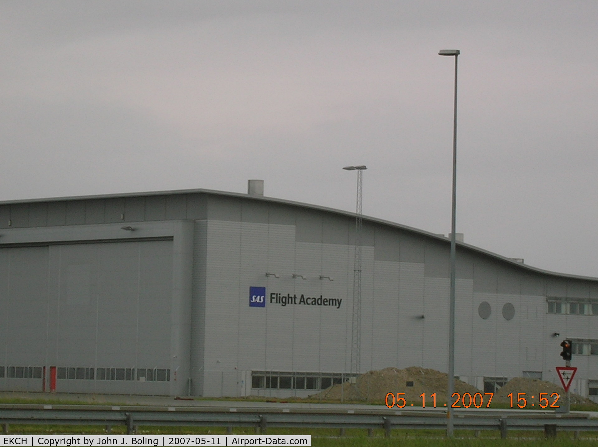 Copenhagen Airport, Kastrup near Copenhagen Denmark (EKCH) - SAS Flight Academy at Copenhagen.