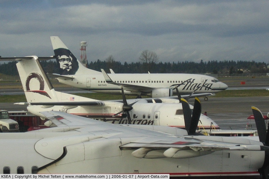 Seattle-tacoma International Airport (SEA) - Air Horizon and Alaska Airlines