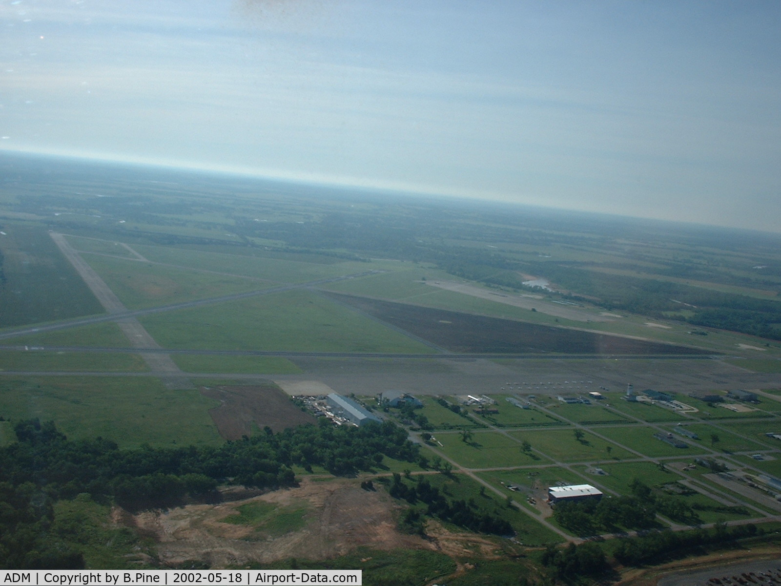 Ardmore Municipal Airport (ADM) - Looking East