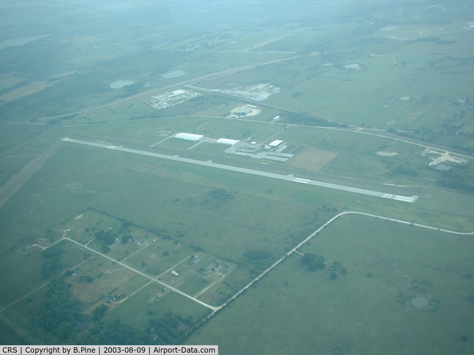 C David Campbell Field-corsicana Municipal Airport (CRS) - From the Air
