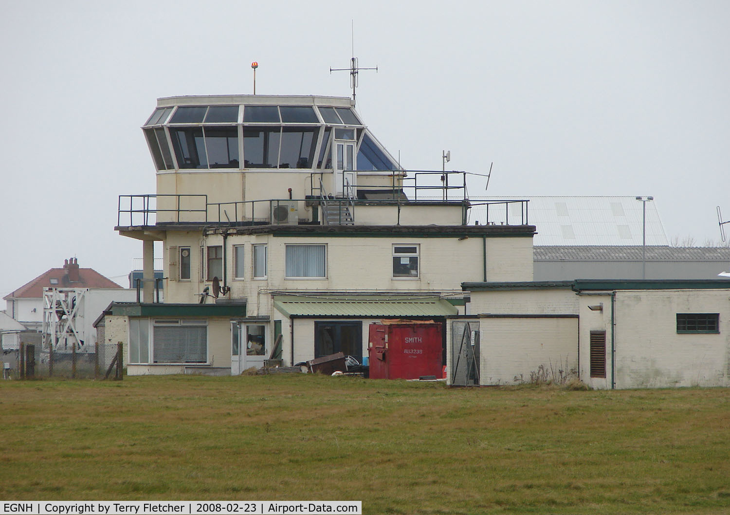 Blackpool International Airport, Blackpool, England United Kingdom (EGNH) - The Control Tower at Blackpool , Lancashire UK