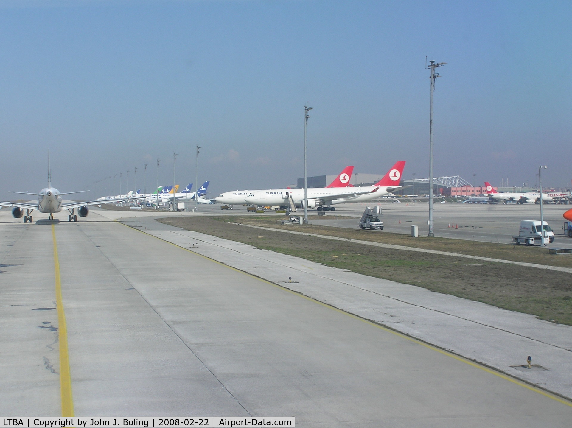 Istanbul Atatürk International Airport, Istanbul Turkey (LTBA) - North ramp at Ataturk Airport, Istanbul