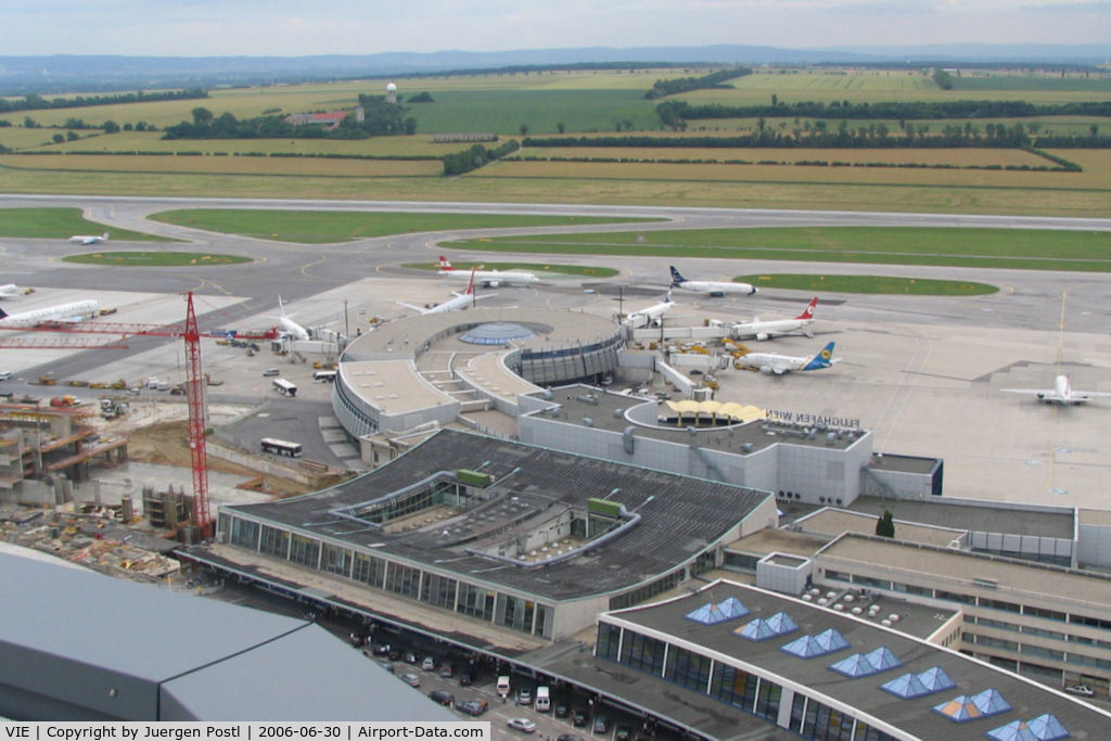 Vienna International Airport, Vienna Austria (VIE) - VIE tower-view