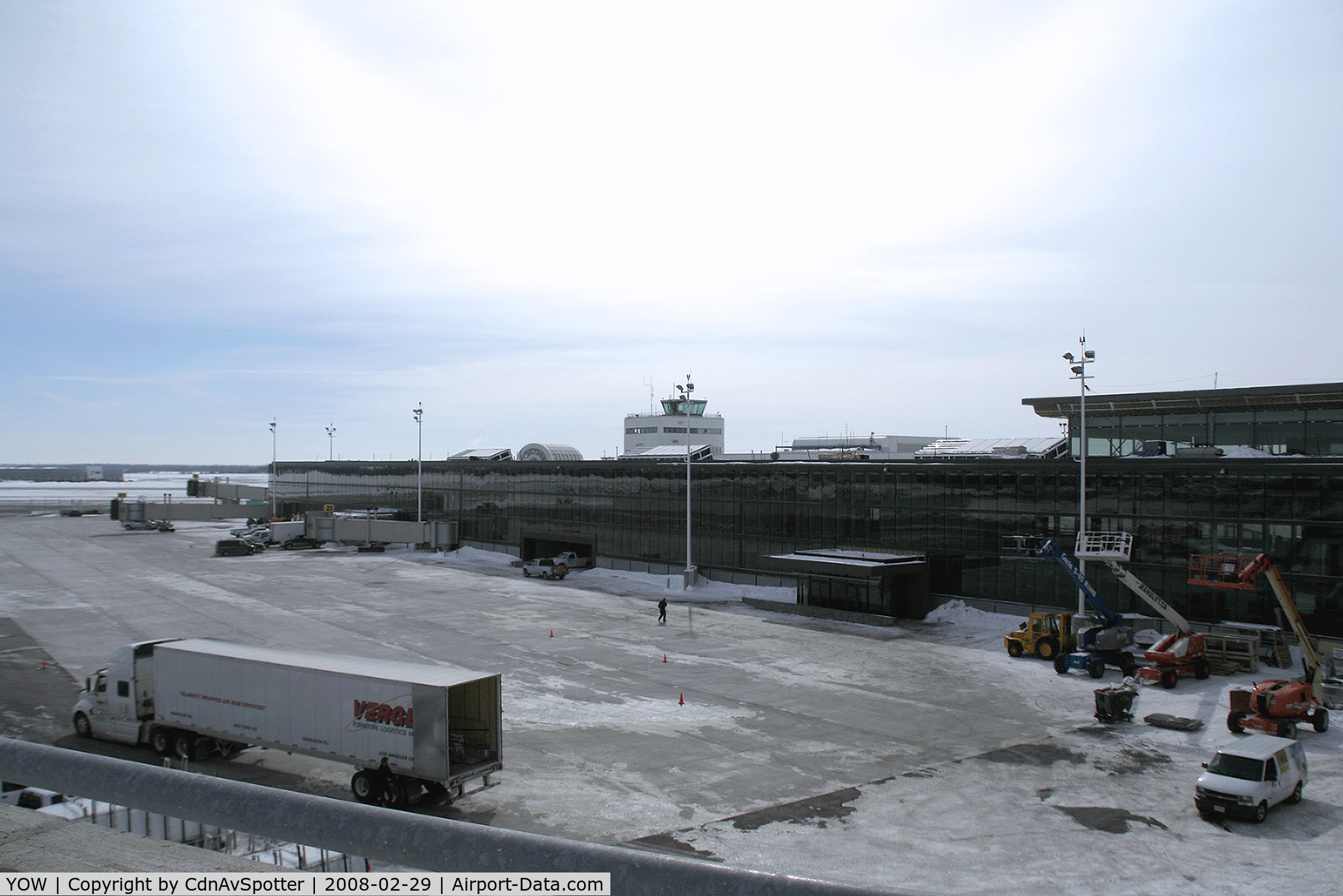 Ottawa Macdonald-Cartier International Airport (Macdonald-Cartier International Airport), Ottawa, Ontario Canada (YOW) - YOW Phase 2 Terminal Building almost completed - due to Open March 13, 2008