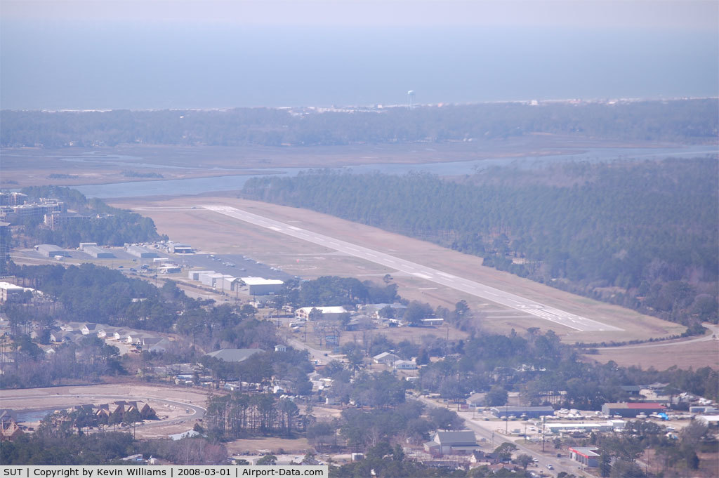 Cape Fear Regional Jetport/howie Franklin Fld Airport (SUT) - Base leg of Rwy 23 at SUT
