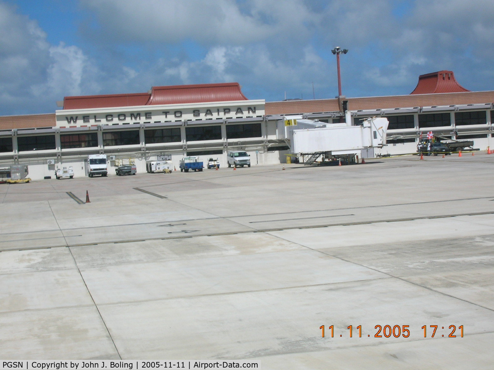 Saipan International Airport (Francisco C. Ada), Saipan Island Northern Mariana Islands (PGSN) - Main Terminal at Saipan