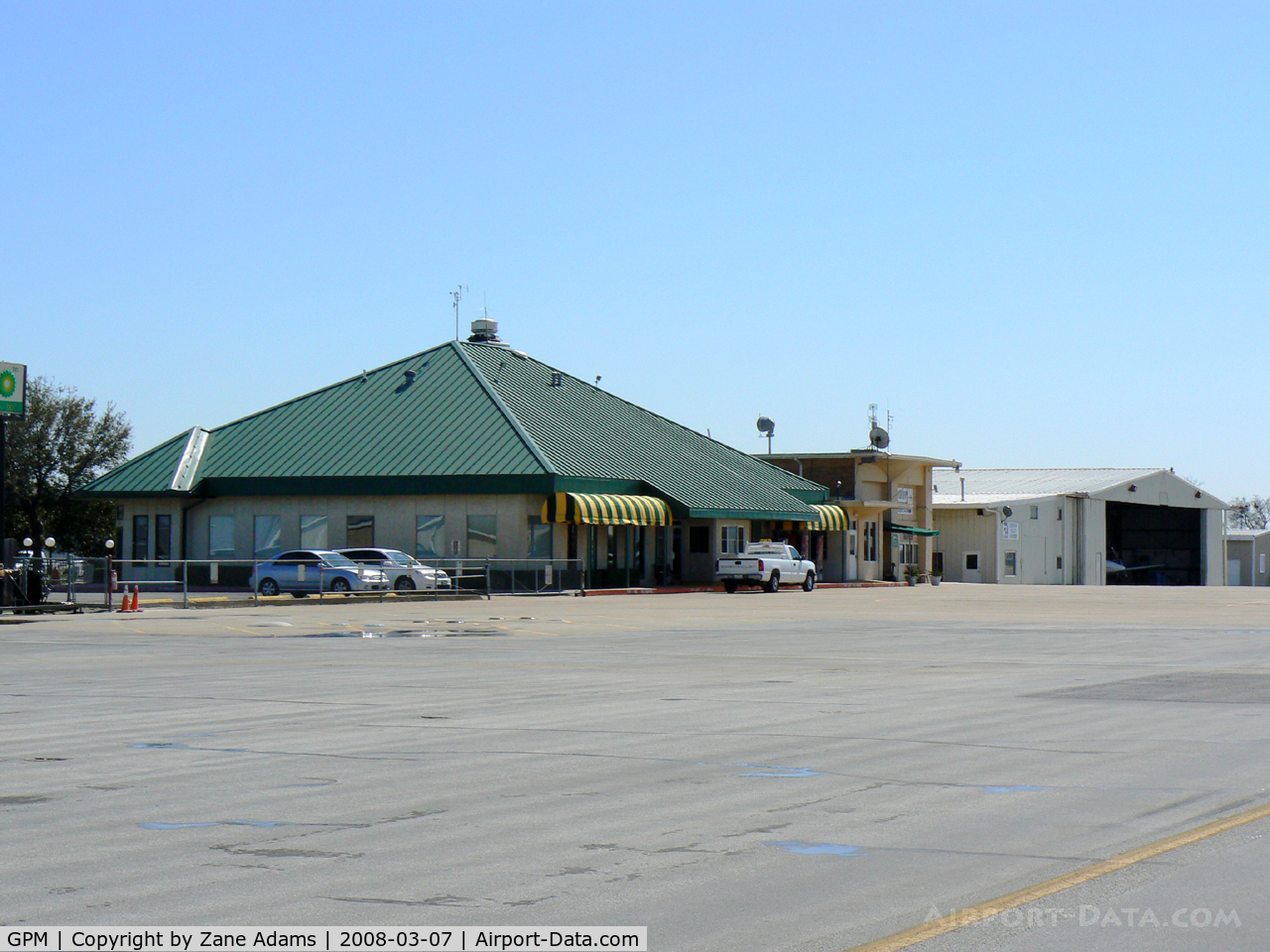 Grand Prairie Municipal Airport (GPM) - Main Terminal Building and Maintenance Hanger