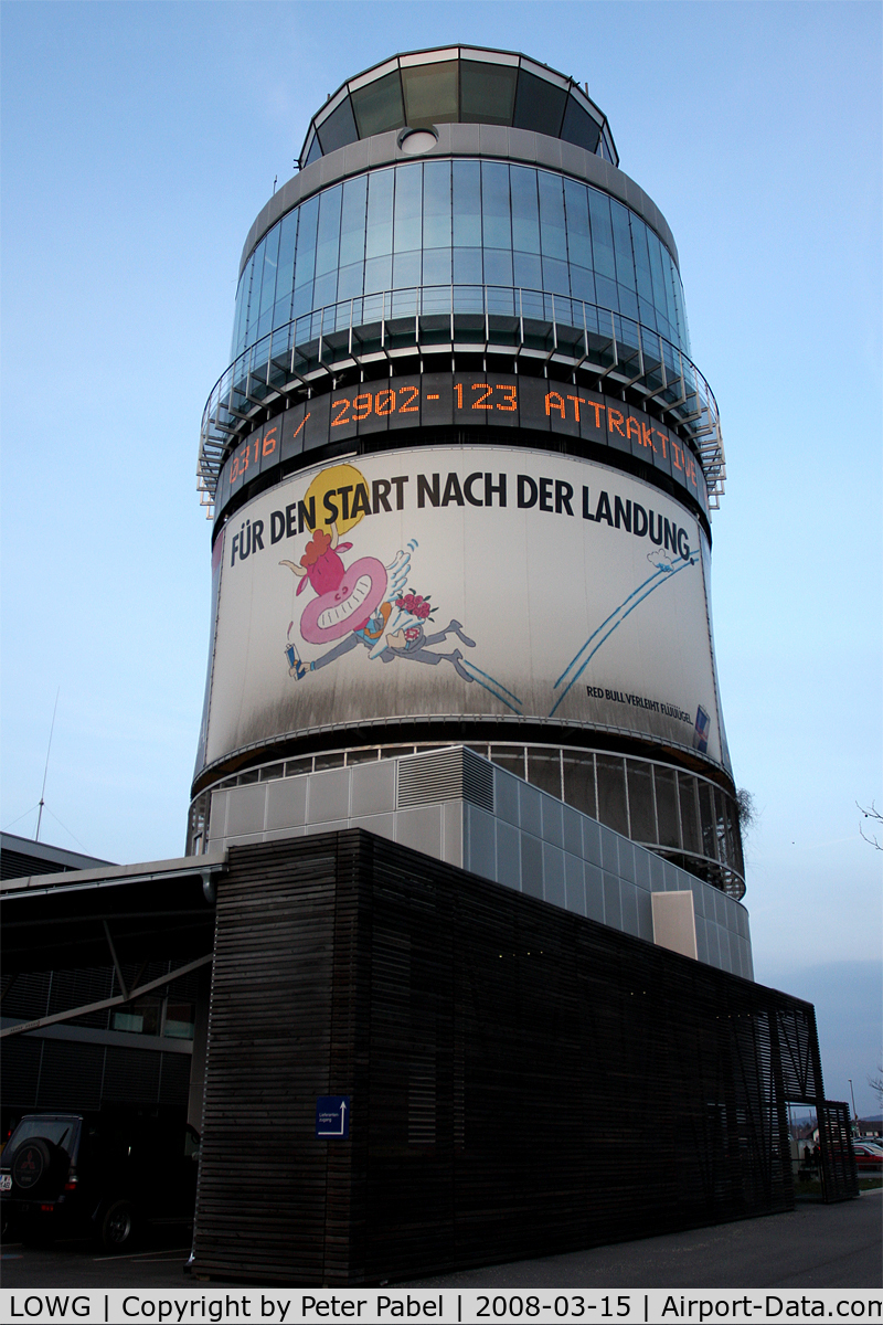 Graz Airport, Graz Austria (LOWG) - Tower