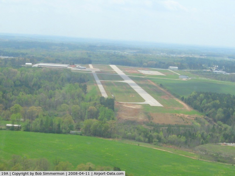Jackson County Airport (19A) - Base leg runway 16