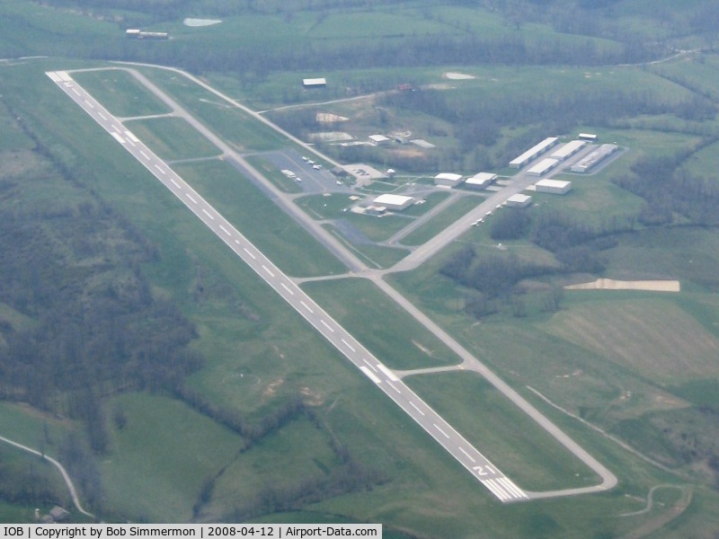 Mount Sterling-montgomery County Airport (IOB) - View from 6000'