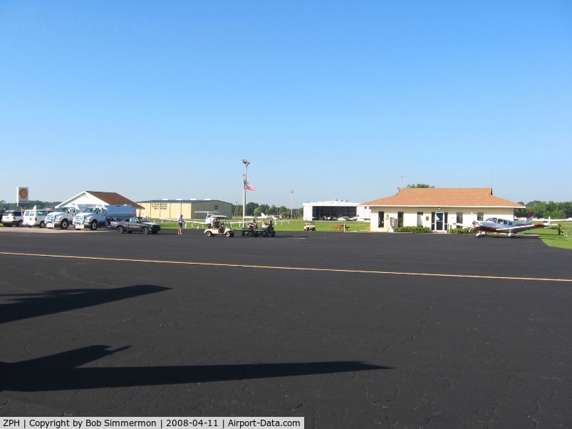 Zephyrhills Municipal Airport (ZPH) - Facilites at Zephyrhills, FL