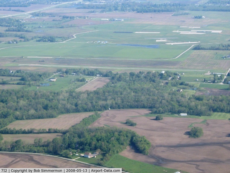 Reese Airport (7I2) - Looking north from 2500'