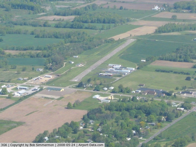 Tri-city Airport (3G6) - Looking NW from 3500'