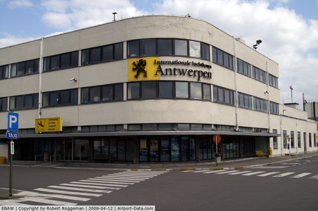 Antwerp International Airport, Antwerp / Deurne, Belgium Belgium (EBAW) - Entrance