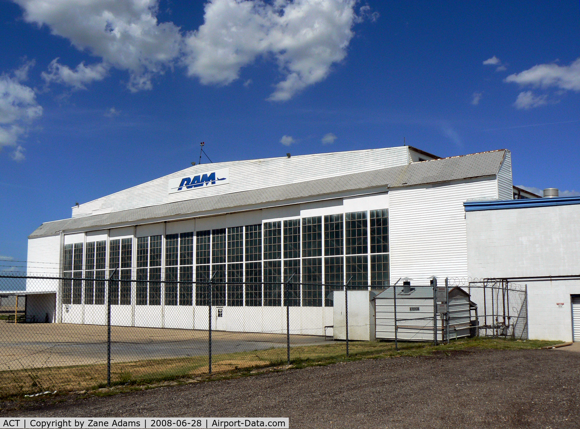 Waco Regional Airport (ACT) - Ram Aircraft hanger at Waco Regional 
