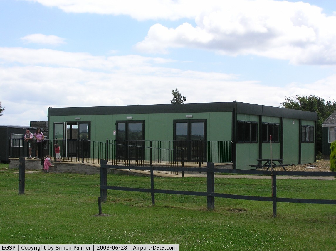 Peterborough/Sibson Airport, Peterborough, England United Kingdom (EGSP) - New clubroom at parachute school