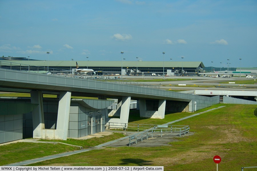 Kuala Lumpur International Airport, Sepang, Selangor Malaysia (WMKK) - Satellite A and train shuttle