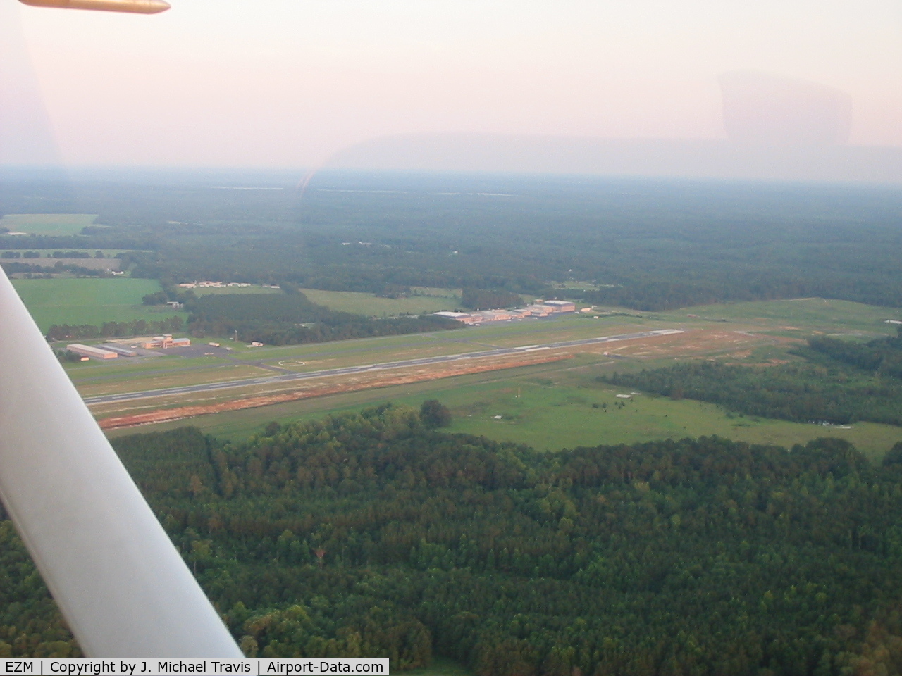 Heart Of Georgia Regional Airport (EZM) - Downwind for RWY2 at EZM. 