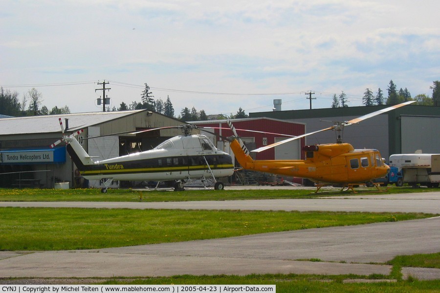 Langley Regional Airport, Langley, BC Canada (CYNJ) - Tundra Helicopters area