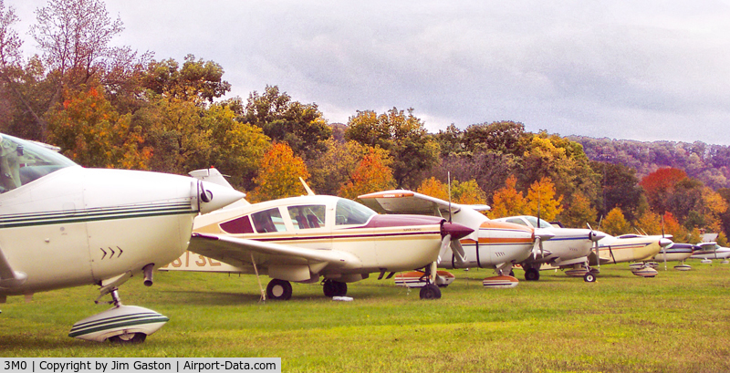 Gastons Airport (3M0) - Ozark Fall Color At Gaston's