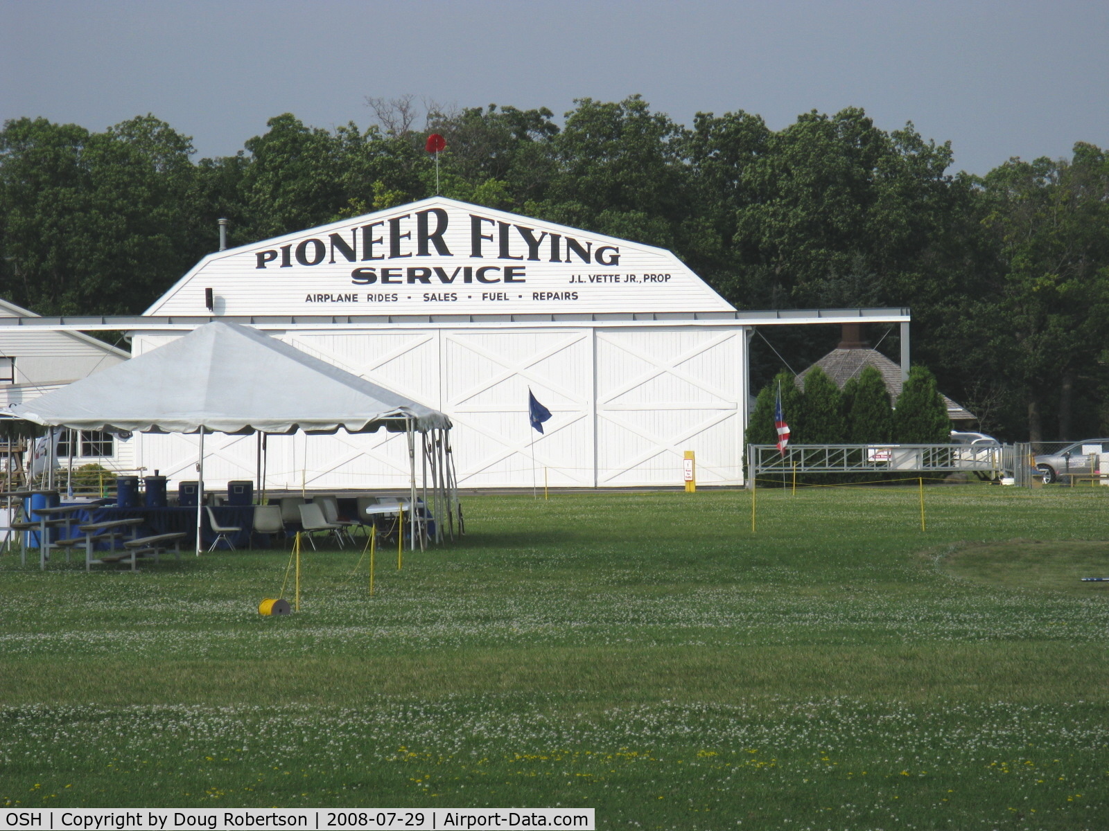 Wittman Regional Airport (OSH) - Pioneer Airport-Pioneer Flying Service Hangar