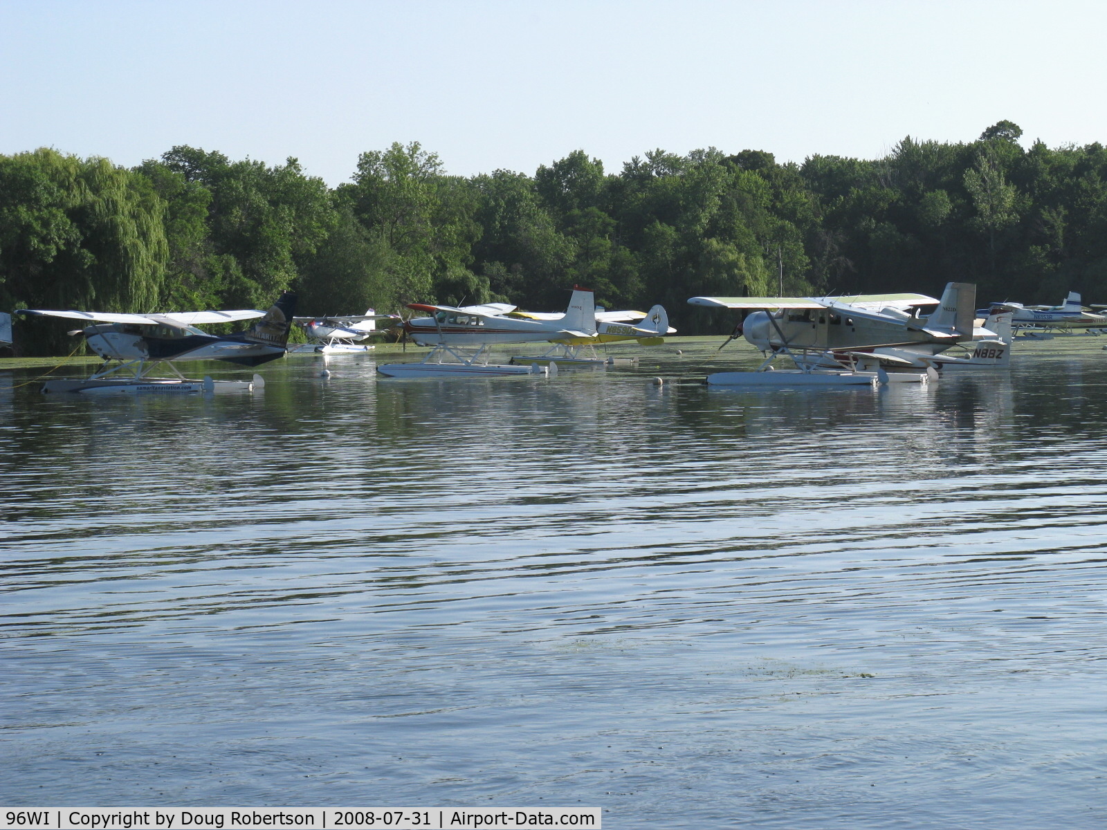 Vette/blust Seaplane Base (96WI) - Vette/Blust EAA Seaplane Base, lagoon float ties