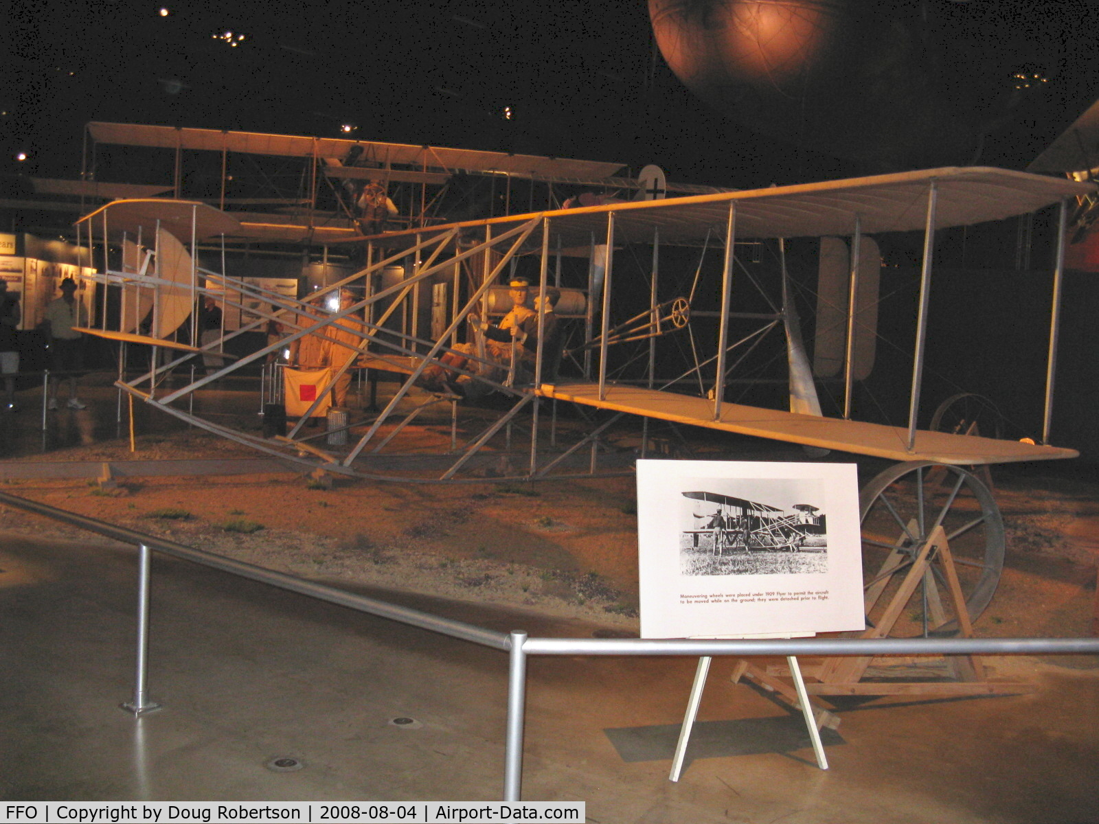 Wright-patterson Afb Airport (FFO) - 1903 Wright Flyer Replica 