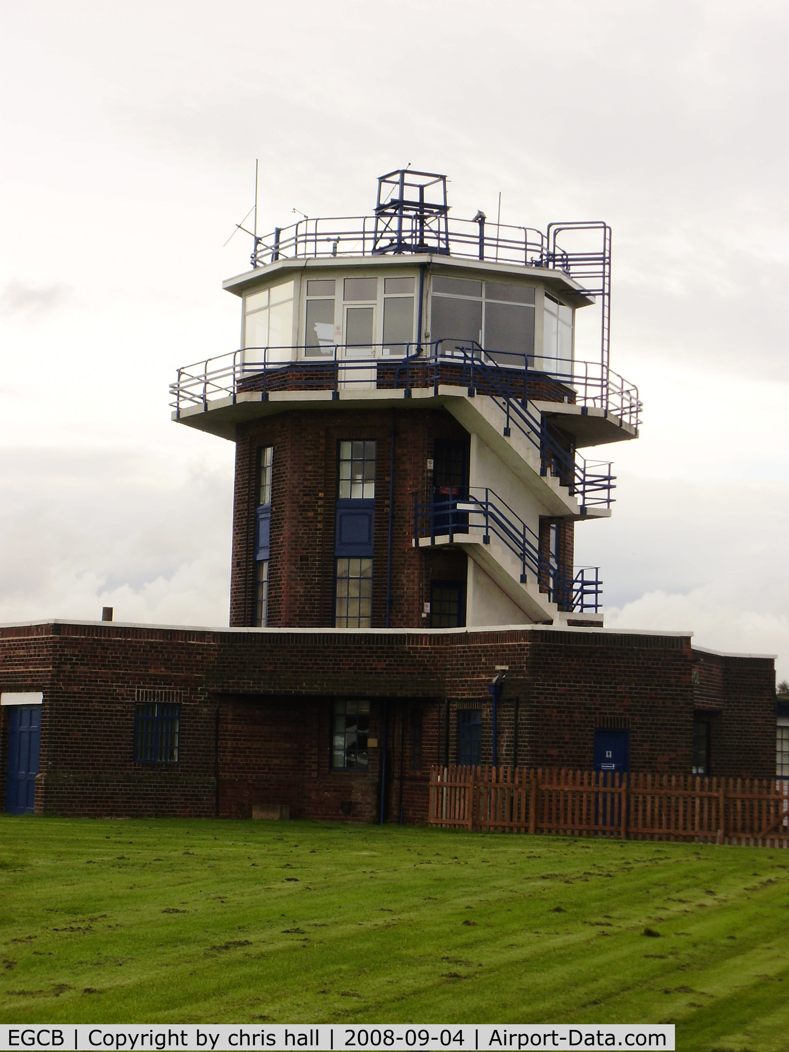 City Airport Manchester, Manchester, England United Kingdom (EGCB) - Barton's control tower which the oldest working control tower in the country.