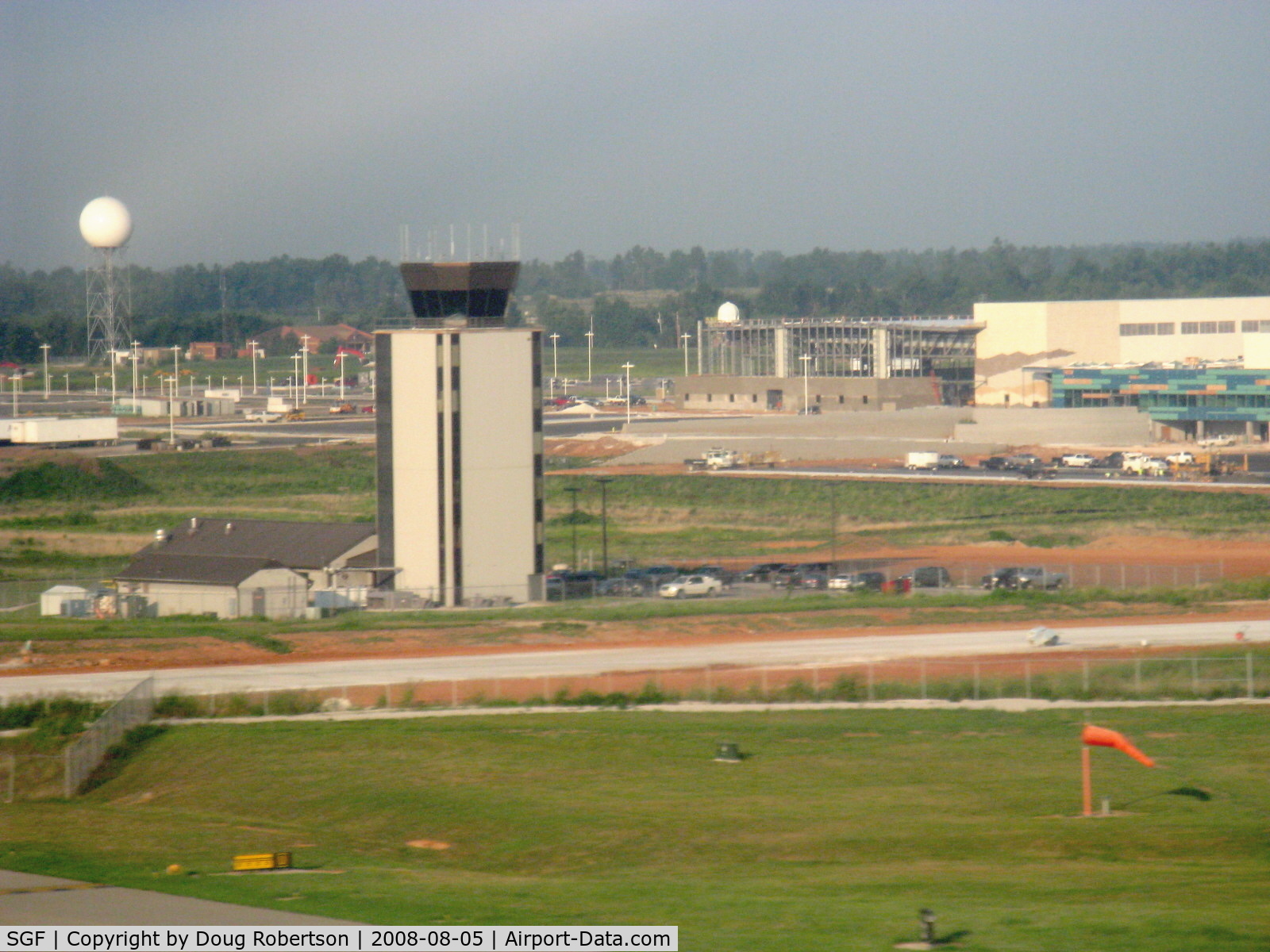 Springfield-branson National Airport (SGF) - Air Traffic Control Tower, from N2111Q