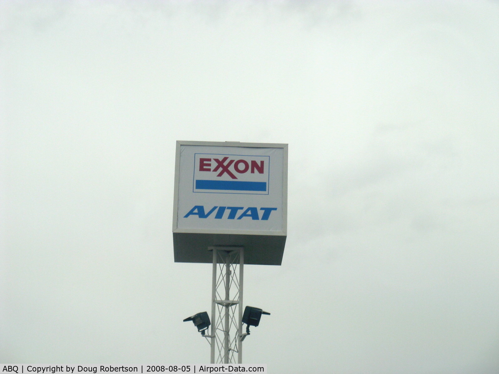 Albuquerque International Sunport Airport (ABQ) - EXXON-AVITAT Fuel at Atlantic Aviation FBO